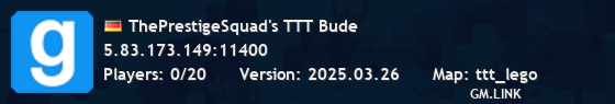 ThePrestigeSquad's TTT Bude