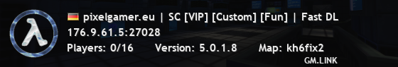 pixelgamer.eu | SC [VIP] [Custom] [Fun] | Fast DL