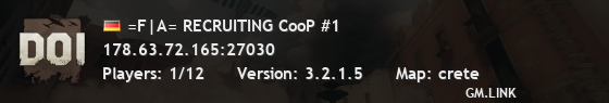 =F|A= RECRUITING CooP #1