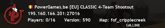 PowerGames.be [EU] CLASSIC 4-Team Shootout