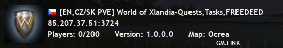 [EN,CZ/SK PVE] World of Xlandia-Quests,Tasks,FREEDEED