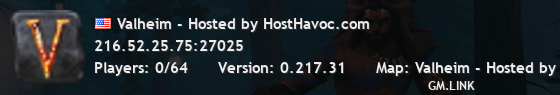 Valheim - Hosted by HostHavoc.com