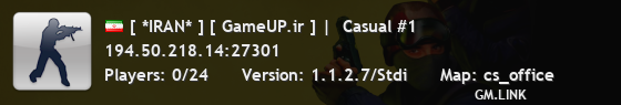 [ *IRAN* ] [ GameUP.ir ] |  Casual #1