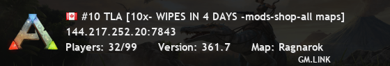 #10 TLA [10x- WIPES IN 4 DAYS -mods-shop-all maps]