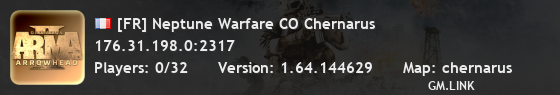 [FR] Neptune Warfare CO Chernarus