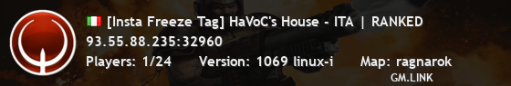 [Insta Freeze Tag] HaVoC's House - ITA | RANKED