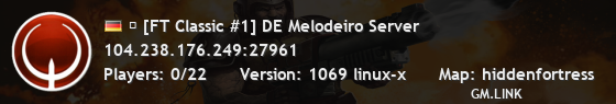 ► [FT Classic #1] DE Melodeiro Server