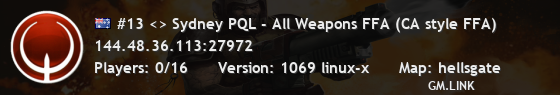 #13 <> Sydney PQL - All Weapons FFA (CA style FFA)