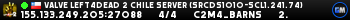 Valve Left4Dead 2 Chile Server (srcds1010-scl1.241.74)