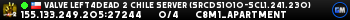 Valve Left4Dead 2 Chile Server (srcds1010-scl1.241.230)