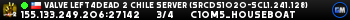 Valve Left4Dead 2 Chile Server (srcds1020-scl1.241.128)