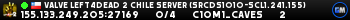Valve Left4Dead 2 Chile Server (srcds1010-scl1.241.155)