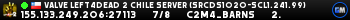 Valve Left4Dead 2 Chile Server (srcds1020-scl1.241.99)