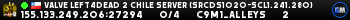Valve Left4Dead 2 Chile Server (srcds1020-scl1.241.280)
