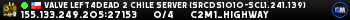 Valve Left4Dead 2 Chile Server (srcds1010-scl1.241.139)