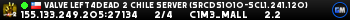 Valve Left4Dead 2 Chile Server (srcds1010-scl1.241.120)