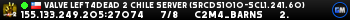 Valve Left4Dead 2 Chile Server (srcds1010-scl1.241.60)
