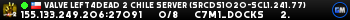 Valve Left4Dead 2 Chile Server (srcds1020-scl1.241.77)
