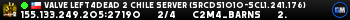 Valve Left4Dead 2 Chile Server (srcds1010-scl1.241.176)