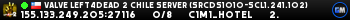 Valve Left4Dead 2 Chile Server (srcds1010-scl1.241.102)