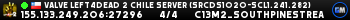 Valve Left4Dead 2 Chile Server (srcds1020-scl1.241.282)