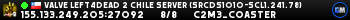 Valve Left4Dead 2 Chile Server (srcds1010-scl1.241.78)