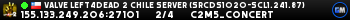 Valve Left4Dead 2 Chile Server (srcds1020-scl1.241.87)