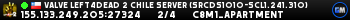 Valve Left4Dead 2 Chile Server (srcds1010-scl1.241.310)