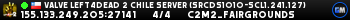 Valve Left4Dead 2 Chile Server (srcds1010-scl1.241.127)