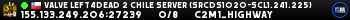 Valve Left4Dead 2 Chile Server (srcds1020-scl1.241.225)