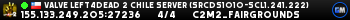Valve Left4Dead 2 Chile Server (srcds1010-scl1.241.222)