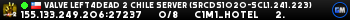 Valve Left4Dead 2 Chile Server (srcds1020-scl1.241.223)