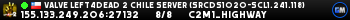 Valve Left4Dead 2 Chile Server (srcds1020-scl1.241.118)