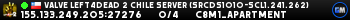 Valve Left4Dead 2 Chile Server (srcds1010-scl1.241.262)