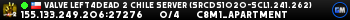 Valve Left4Dead 2 Chile Server (srcds1020-scl1.241.262)