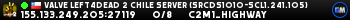 Valve Left4Dead 2 Chile Server (srcds1010-scl1.241.105)