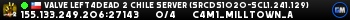 Valve Left4Dead 2 Chile Server (srcds1020-scl1.241.129)