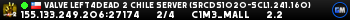 Valve Left4Dead 2 Chile Server (srcds1020-scl1.241.160)