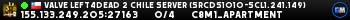 Valve Left4Dead 2 Chile Server (srcds1010-scl1.241.149)