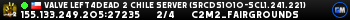 Valve Left4Dead 2 Chile Server (srcds1010-scl1.241.221)