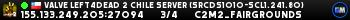 Valve Left4Dead 2 Chile Server (srcds1010-scl1.241.80)