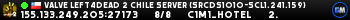 Valve Left4Dead 2 Chile Server (srcds1010-scl1.241.159)