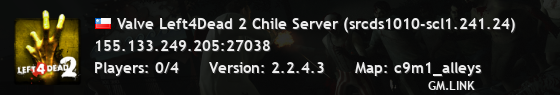 Valve Left4Dead 2 Chile Server (srcds1010-scl1.241.24)