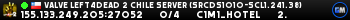 Valve Left4Dead 2 Chile Server (srcds1010-scl1.241.38)