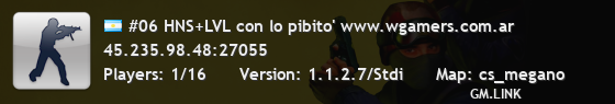 #06 HNS+LVL con lo pibito' www.wgamers.com.ar