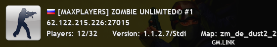 [MAXPLAYERS] ZOMBIE UNLIMITED© #1