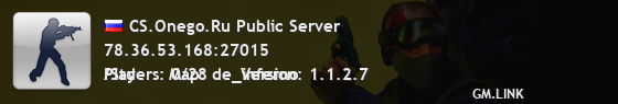 CS.Onego.Ru Public Server
