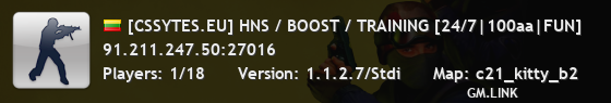[CSSYTES.EU] HNS / BOOST / TRAINING [24/7|100aa|FUN]