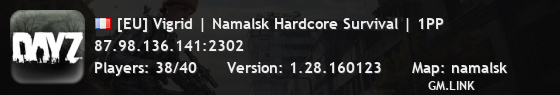 [EU] Vigrid | Namalsk Hardcore Survival | 1PP