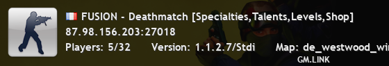 FUSION - Deathmatch [Specialties,Talents,Levels,Shop]